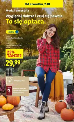 Lidl Koszula flanelowa s-l Esmara oferta