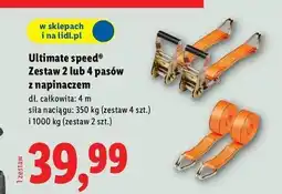 Lidl Pasy transportowe z napinaczem Ultimate Speed oferta