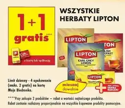 Biedronka Herbata Lipton Brilliant Gold Tea oferta