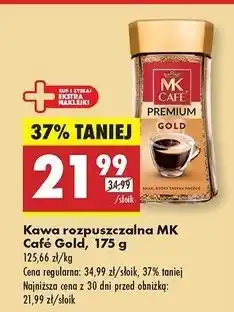 Biedronka Kawa Mk Cafe Premium Gold oferta