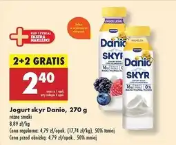 Biedronka Jogurt skyr waniliowy Danone Danio oferta