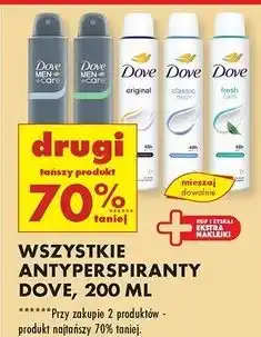 Biedronka Dezodorant Dove Fresh oferta