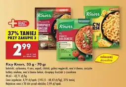 Biedronka Mac'n cheese bacon Knorr Fix oferta