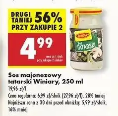 Biedronka Sos tatarski Winiary oferta