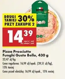 Biedronka Pizza prosciutto e funghi Gustobello oferta