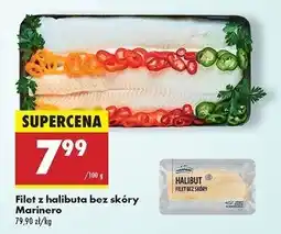 Biedronka Halibut filet bez skóry Marinero oferta