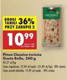 Biedronka Pinsa classica Gustobello oferta