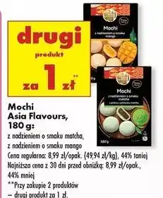 Biedronka Ciastka mochi mango Asia Flavours oferta
