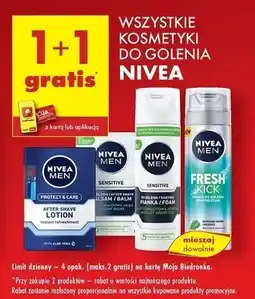 Biedronka Pianka do golenia Nivea Men Fresh Kick oferta