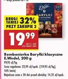 Biedronka Bombonierka E. Wedel Baryłki oferta