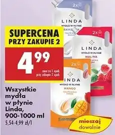 Biedronka Mydło w płynie mango Linda oferta