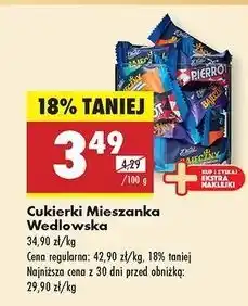 Biedronka Cukierki E. Wedel Mieszanka Wedlowska Classic oferta