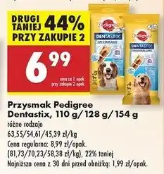 Biedronka Przysmak dla psa duże rasy Pedigree Dentastix oferta