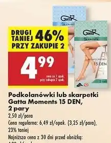 Biedronka Skarpetki 15 den Gatta oferta