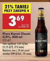 Biedronka Piwo Karmi Classic oferta