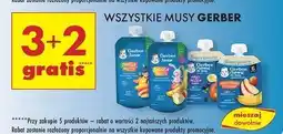 Biedronka Deserek jabłko banan truskawka Gerber Natural For Baby oferta
