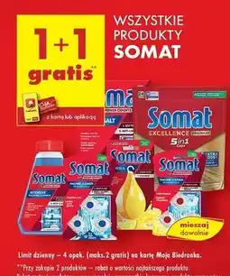 Biedronka Środek do czyszczenia zmywarki Somat Intensive Machine Cleaner oferta