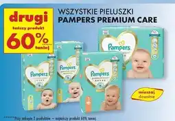 Biedronka Pieluszki dla dzieci maxi 4 Pampers Premium Care oferta
