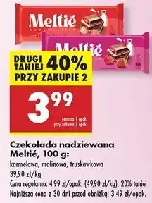 Biedronka Czekolada truskawkowa Meltie oferta