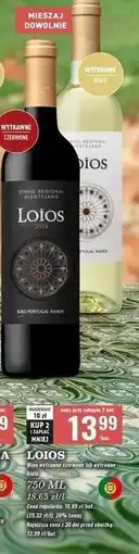 Biedronka Wino Loios Reserva Alentejano oferta