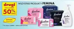 Biedronka Emulsja do higieny intymnej protect pompka Femina Intimea oferta