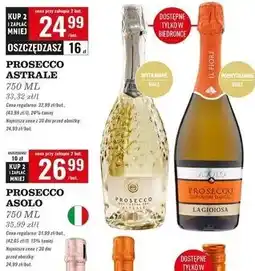 Biedronka Wino Asolo Prosecco La Gioiosa oferta