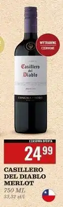 Biedronka Wino Casillero Del Diablo Merlot oferta