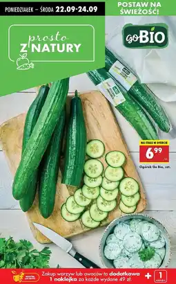 Biedronka Ogórek bio Gobio oferta