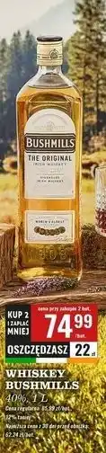 Biedronka Whiskey Bushmills Original oferta