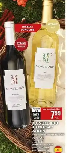 Biedronka Wino wytrawne Montelago Dop Jumilla oferta