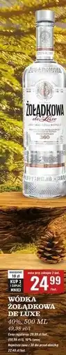 Biedronka Wódka Żołądkowa Gorzka De Luxe oferta