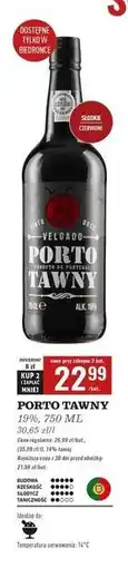 Biedronka Wino Porto Tawny oferta