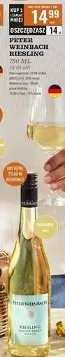 Biedronka Wino Peter Weinbach Riesling oferta
