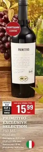 Biedronka Wino Primitivo Exclusive Selection oferta