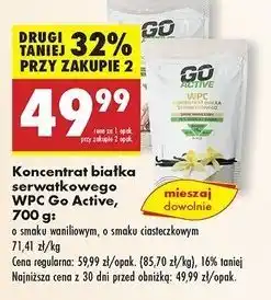 Biedronka Odżywka białkowa ciasteczkowa Go Active oferta