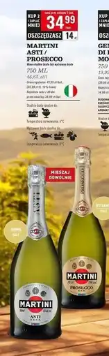 Biedronka Wino Martini Prosecco oferta