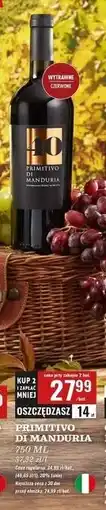 Biedronka Wino Primitivo Di Manduria 40 oferta