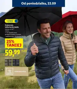 Lidl Kurtka męska pikowana Esmara oferta