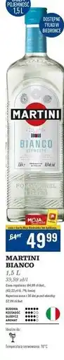 Biedronka Vermouth Martini Bianco oferta