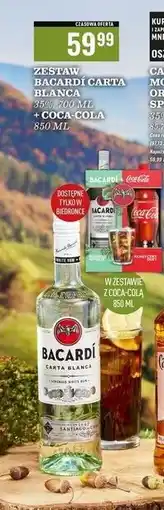 Biedronka Rum + coca-cola Bacardi Carta Blanca oferta