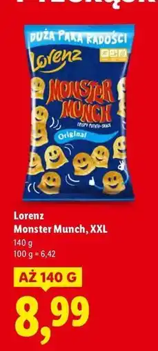 Lidl Chrupki Lorenz Monster Munch oferta