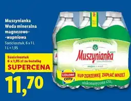 Lidl Woda niegazowana Muszynianka oferta