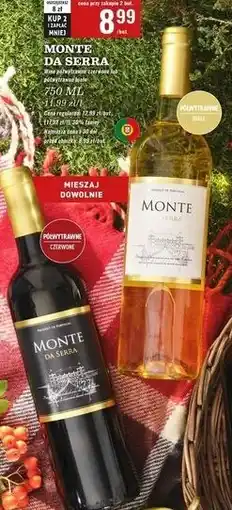 Biedronka Wino półwytrawne Monte Da Serra oferta