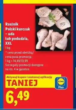 Lidl Podudzie z kurczaka Rzeźnik Codzienna Dostawa oferta