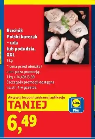 Lidl Podudzie z kurczaka Rzeźnik Codzienna Dostawa oferta