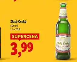 Lidl Piwo Zlaty Cesky Svetly Lezak oferta