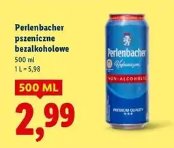 Lidl Piwo Perlenbacher 0% oferta