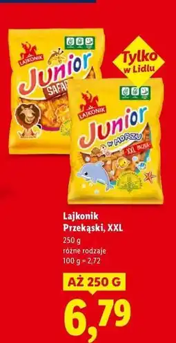 Lidl Krakersy Lajkonik Junior W Morzu oferta