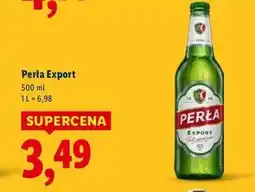 Lidl Piwo Perła Export oferta