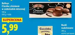 Lidl Ciastka z kremem w mlecznej czekoladzie Baileys oferta